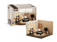 Конструктор Decool "Мини Музыкальная комната"