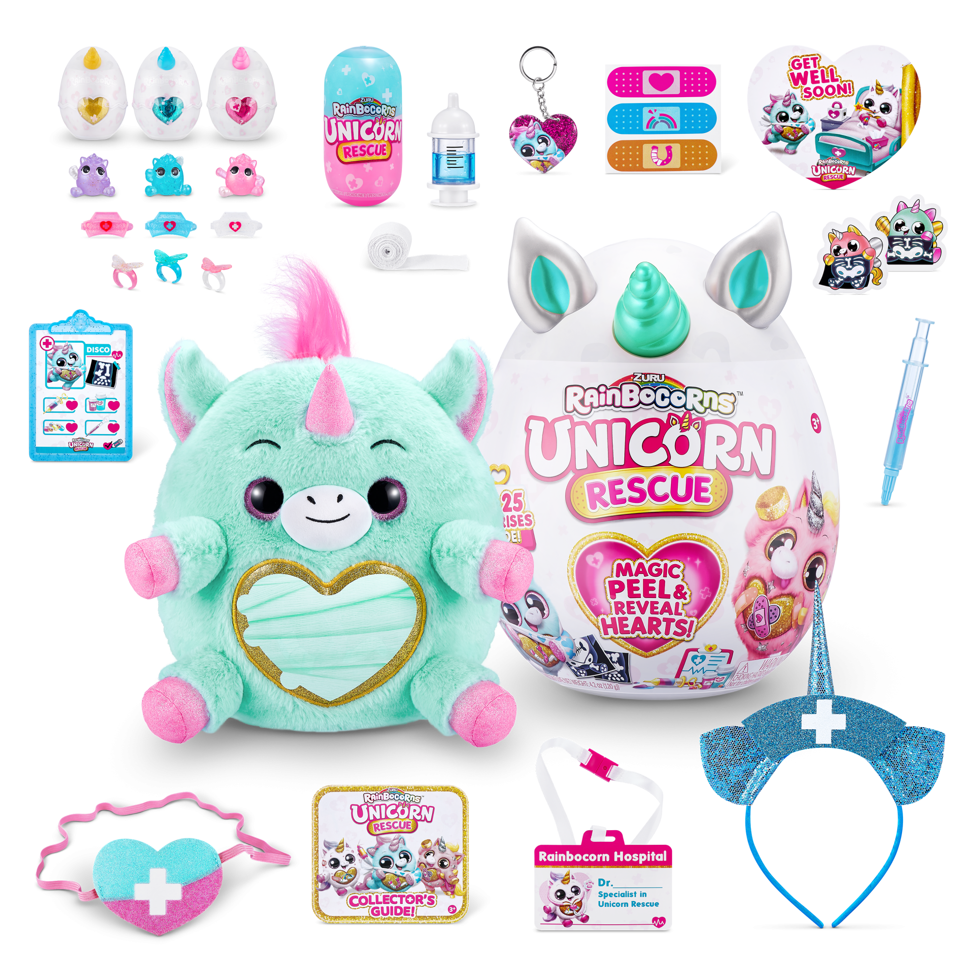 ZURU Rainbocorns Unicorn Rescue S4 с акс., игрушка-сюрприз