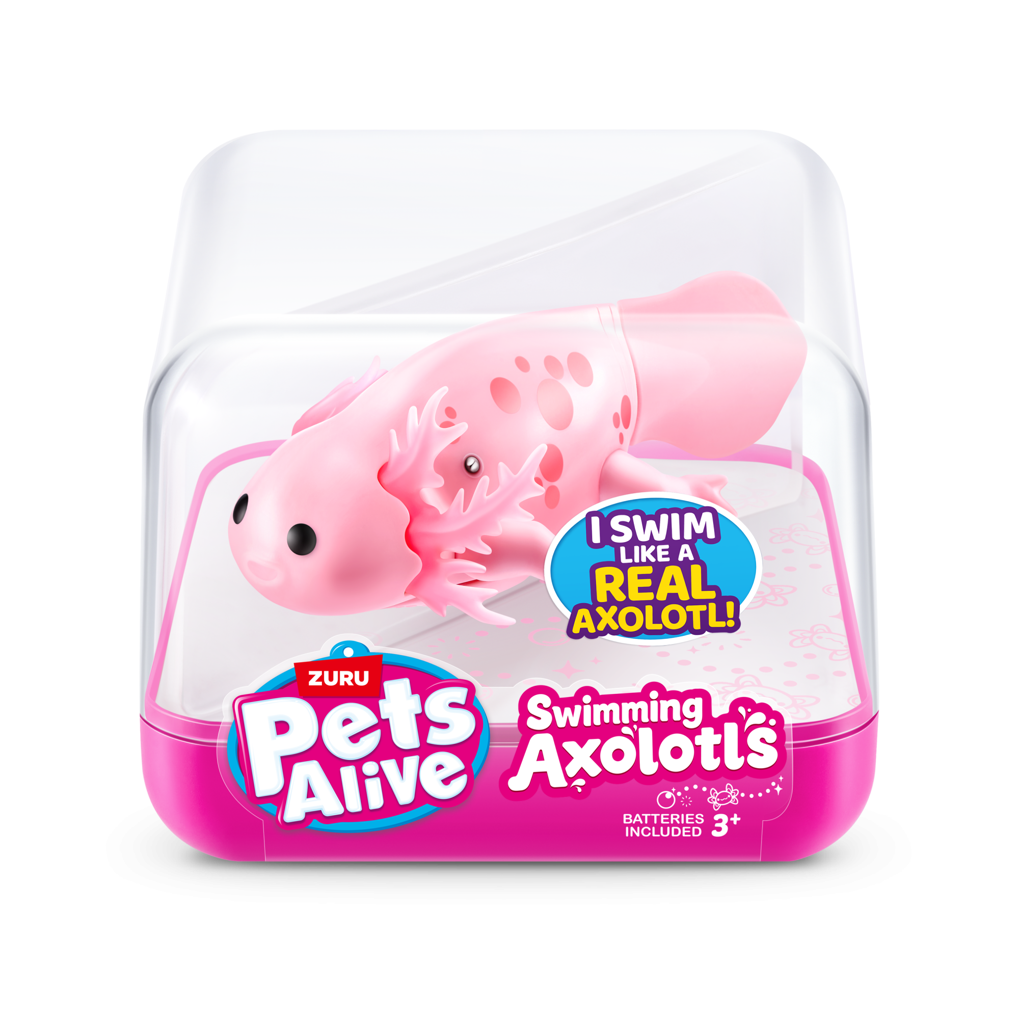 Игрушка ZURU ROBO ALIVE Swimming Axolotls плавающий Аксолотль, в асс.