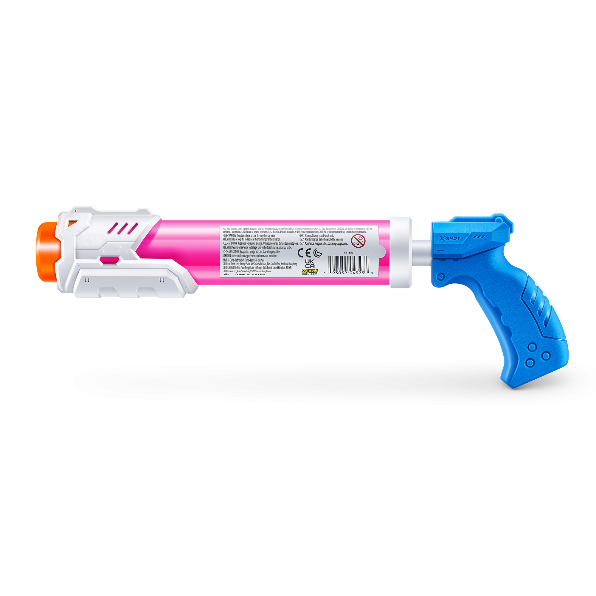 Бластер водный ZURU X-Shot Water WATER WARFARE Тьюб Соукер малый, дисплей-бокс 16шт. Бластер водный ZURU X-Shot Water WATER WARFARE Тьюб Соукер малый, дисплей-бокс 16шт.