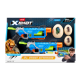 Игровой набор ZURU X-Shot DINO ATTACK Дино Страйкер ДУО (2 бластера, 4 мишени, 24 снаряда)