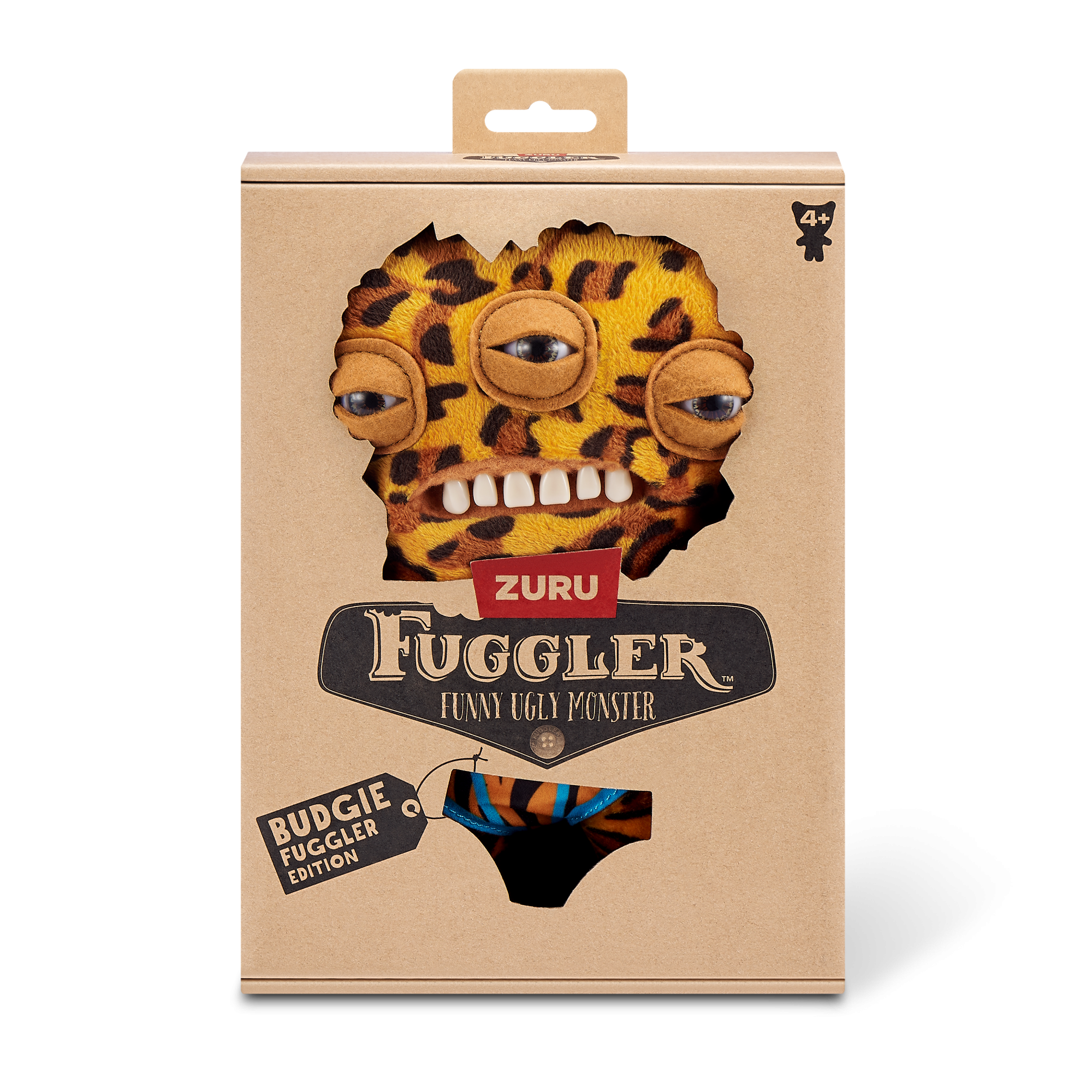 Плюшевая игрушка Zuru Fuggler ANNOYED ALIEN  Leopard