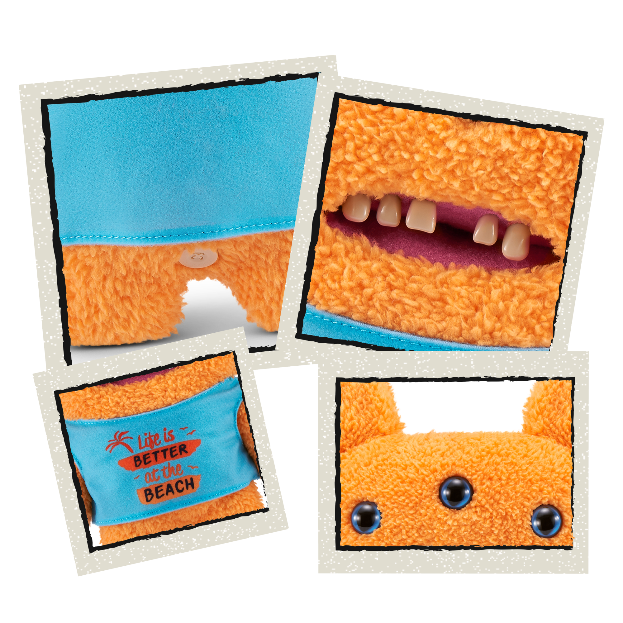 Плюшевая игрушка Zuru Fuggler Reek-O - orange