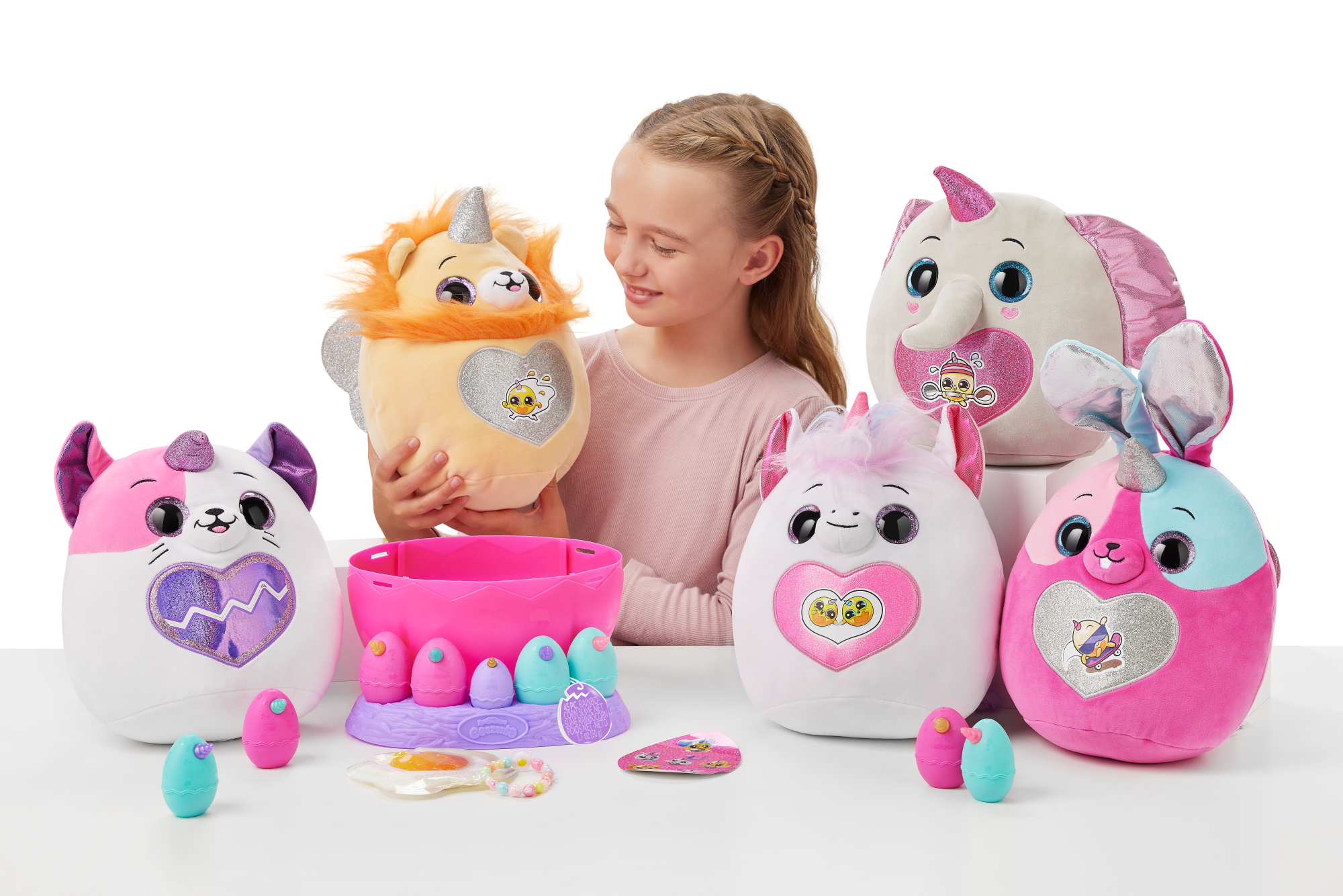 Игровой набор-сюрприз ZURU Rainbocorns Eggzania S1 с акс. в асс.