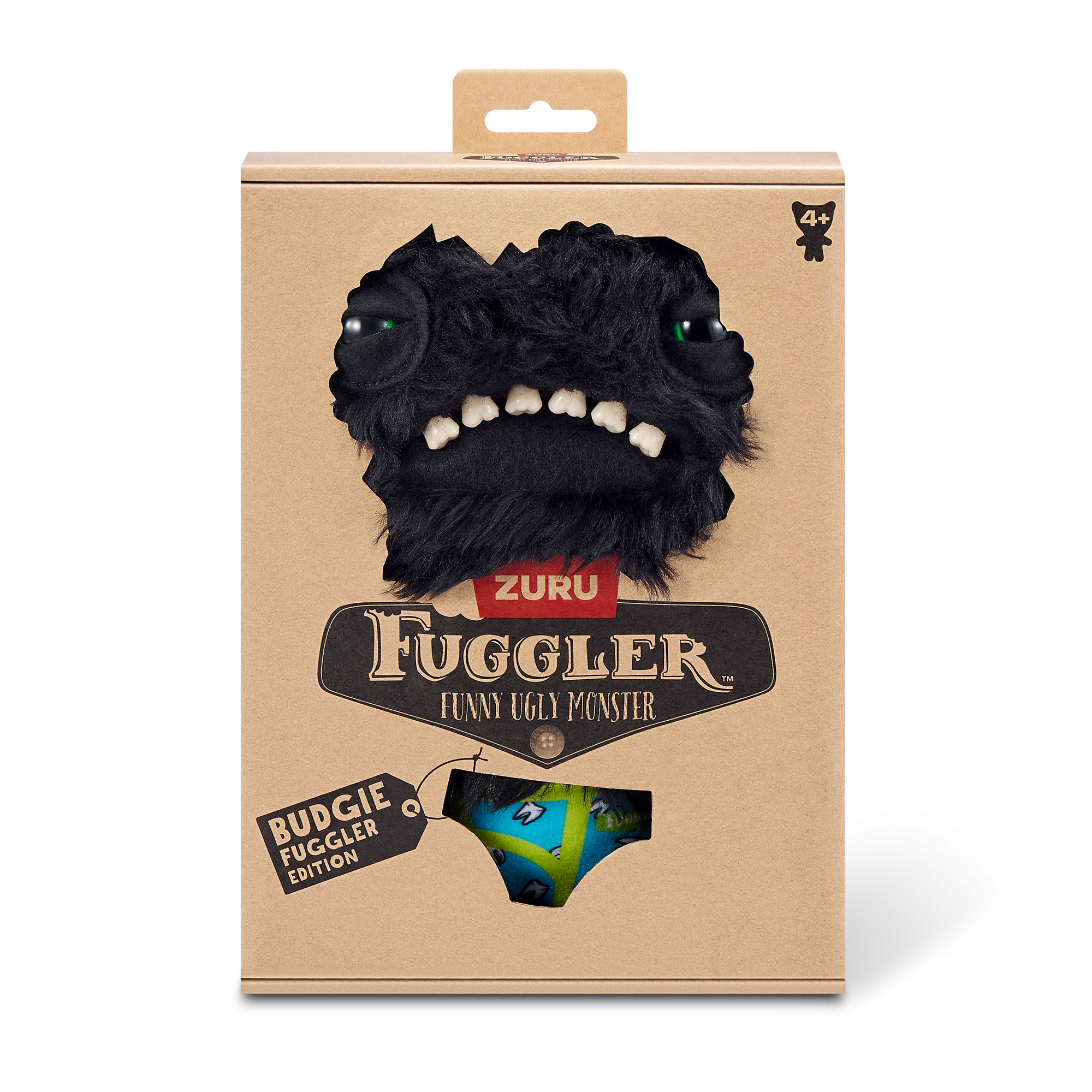 Плюшевая игрушка Zuru Fuggler WIDE EYED WEIRDO - Black