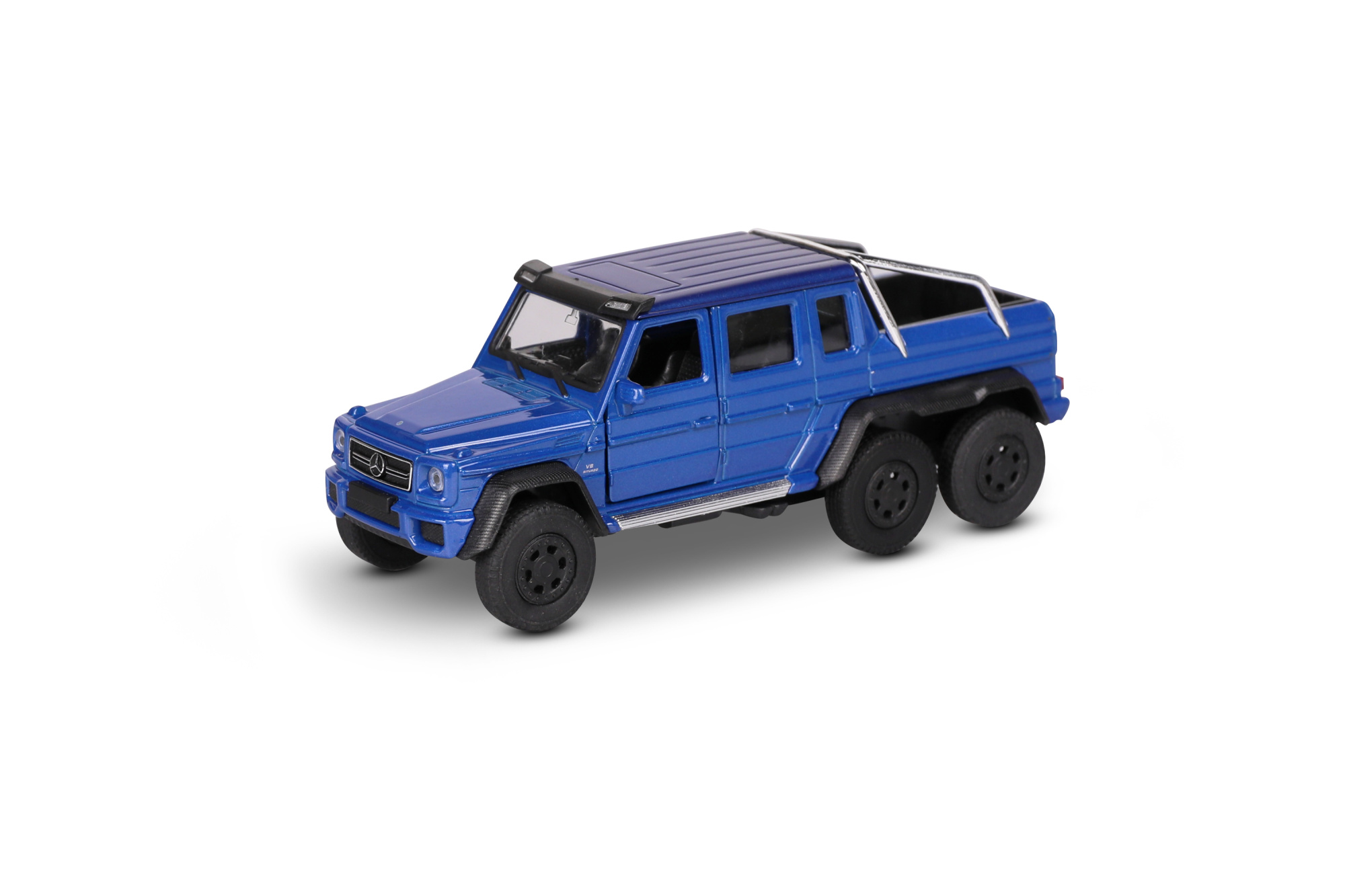 Машинка WELLY 1:38 Mercedeces-Benz G63 AMG 6X6, пруж. мех., цвет в асс.