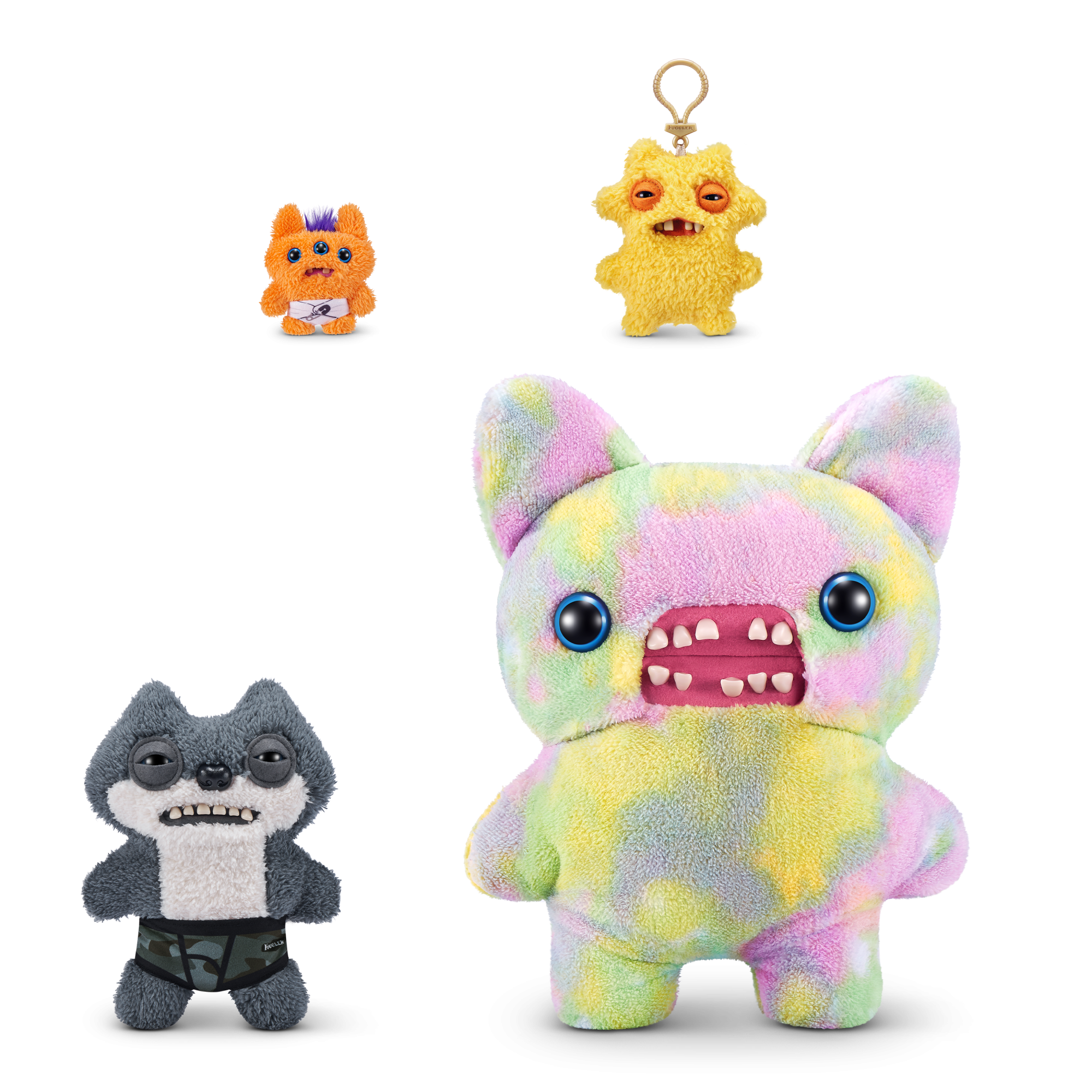 Плюшевая игрушка Zuru Fuggler BF SKETCHY SQUIRREL GREY