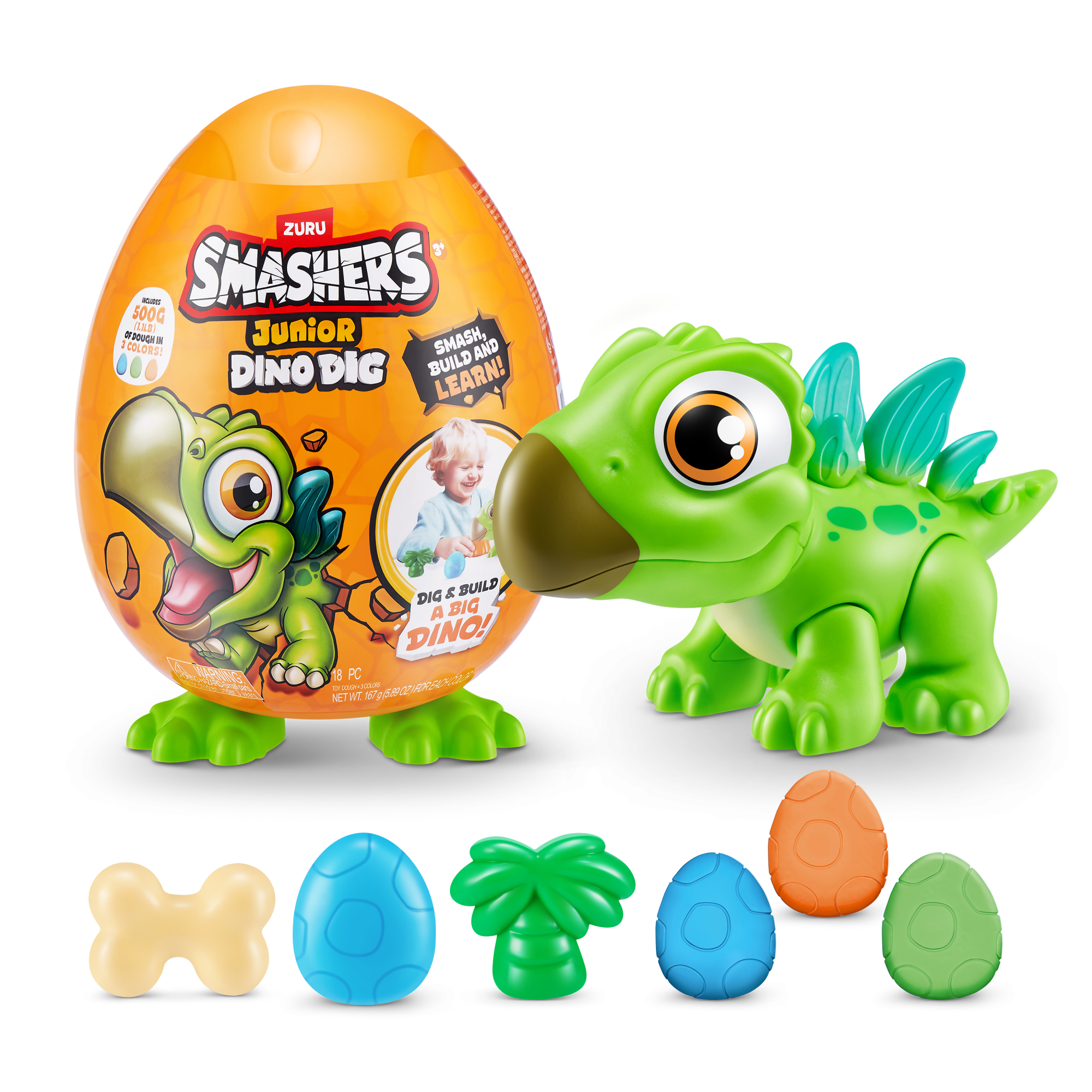 ZURU Smashers Junior Дино-раскопки, игрушка-сюрприз