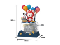 Конструктор Jaki "Музыкальная шкатулка с лисёнком"