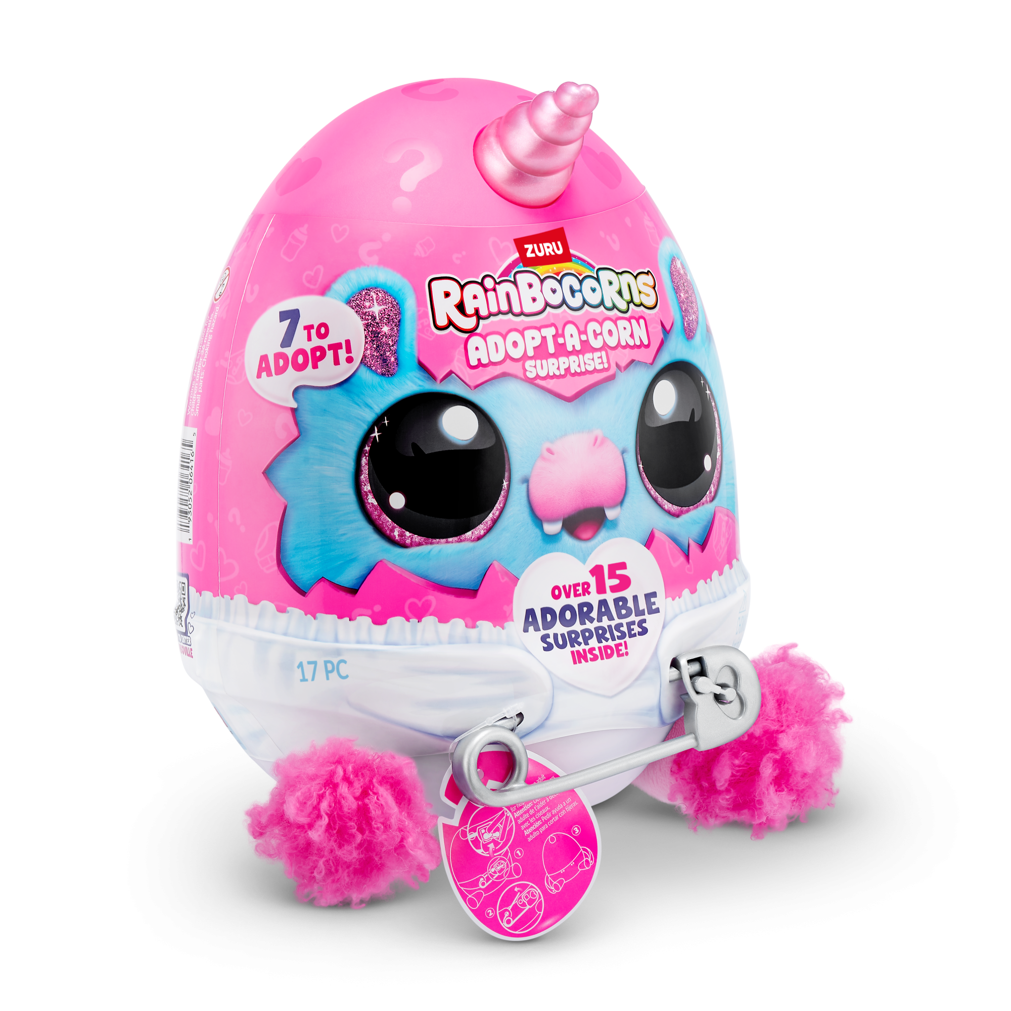 Игровой набор-сюрприз ZURU Rainbocorns Adopt-a-corn  S1 с акс. в асс., малый Игровой набор-сюрприз ZURU Rainbocorns Adopt-a-corn  S1 с акс. в асс., малый