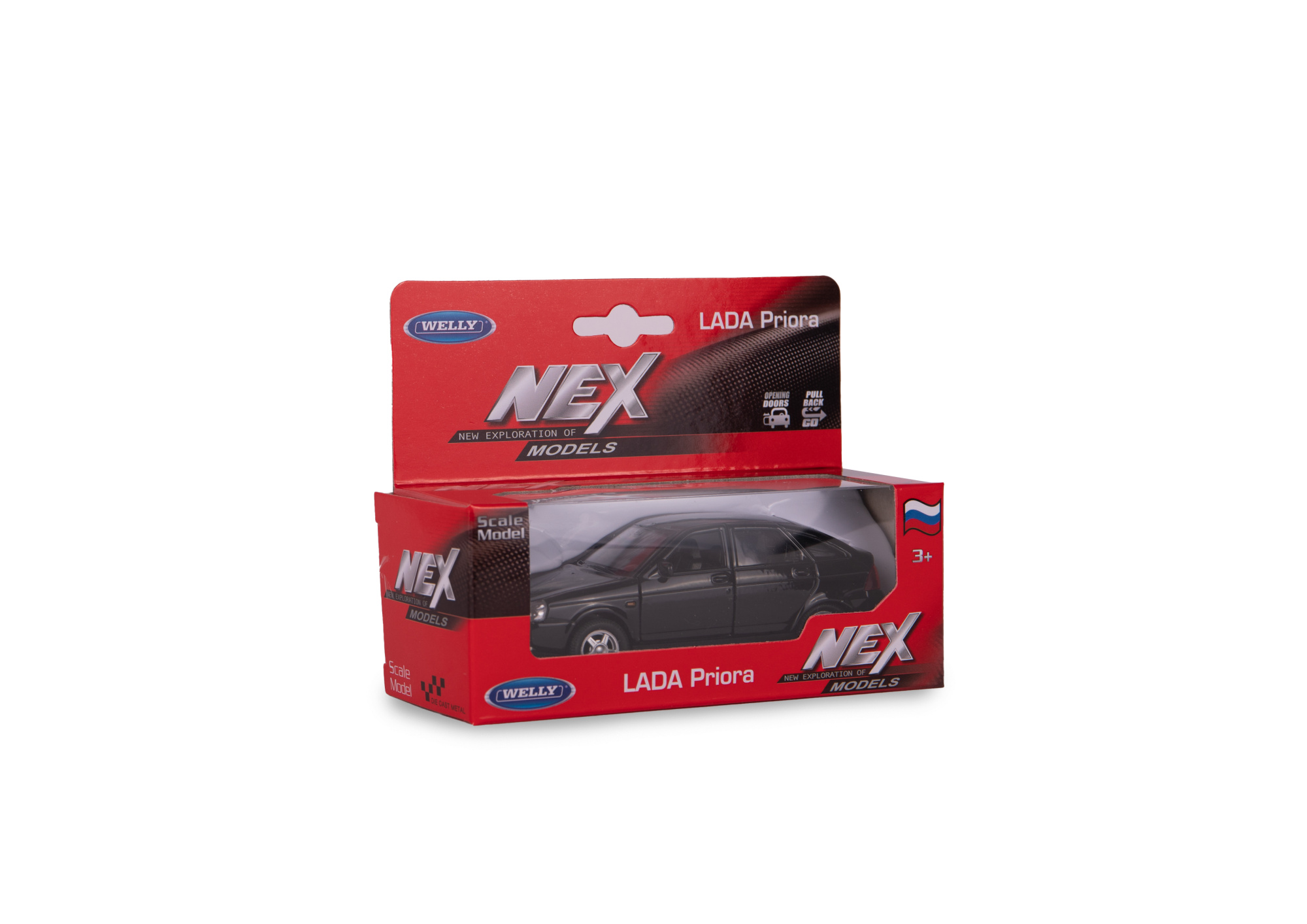 Машинка WELLY 1:38, в асс., набор 23RUS