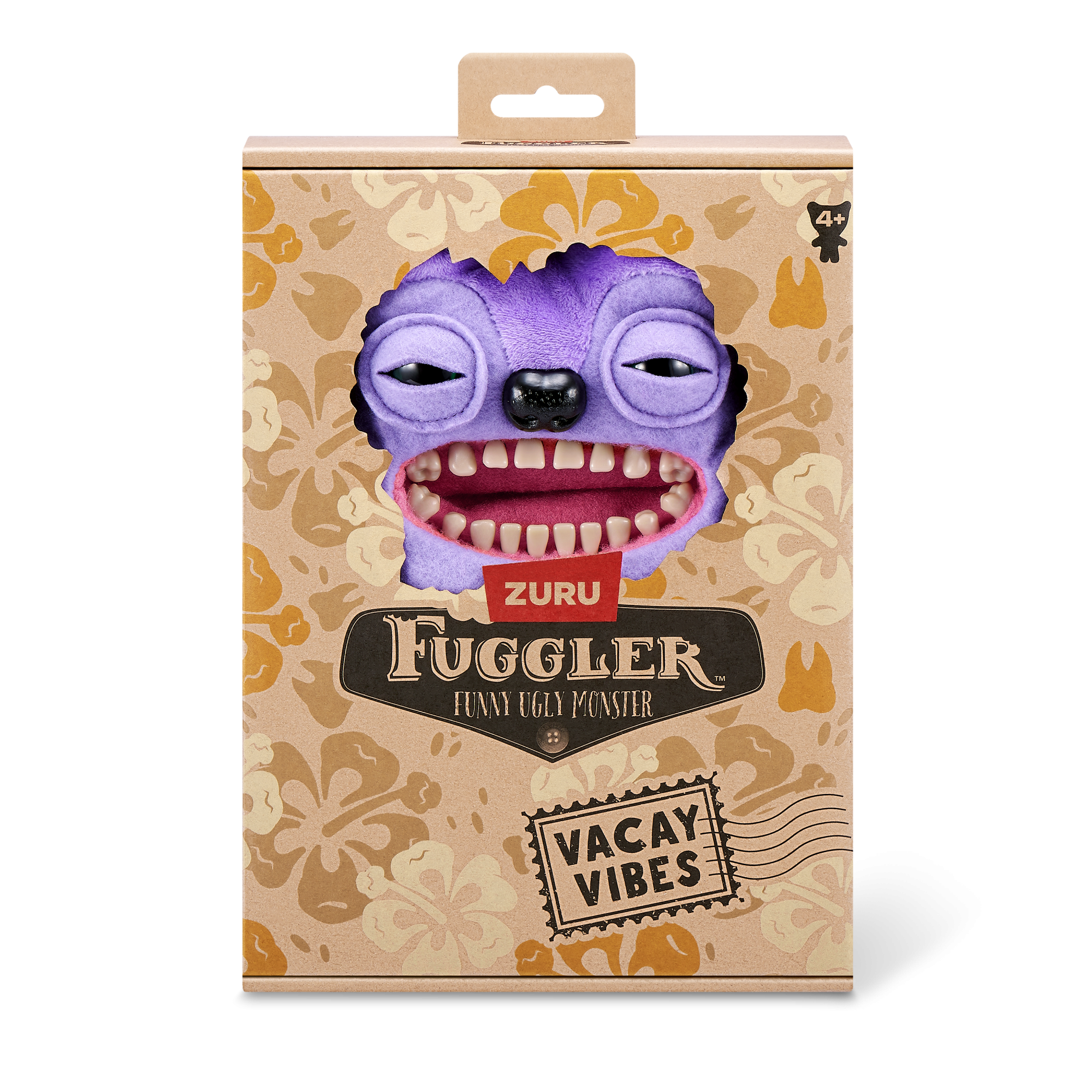 Плюшевая игрушка Zuru Fuggler Greedy Grinner - purple Плюшевая игрушка Zuru Fuggler Greedy Grinner - purple