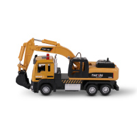 Игрушка-экскаватор KID ROCKS, масштаб 1:32, со звуком и светом, пружин. механизм