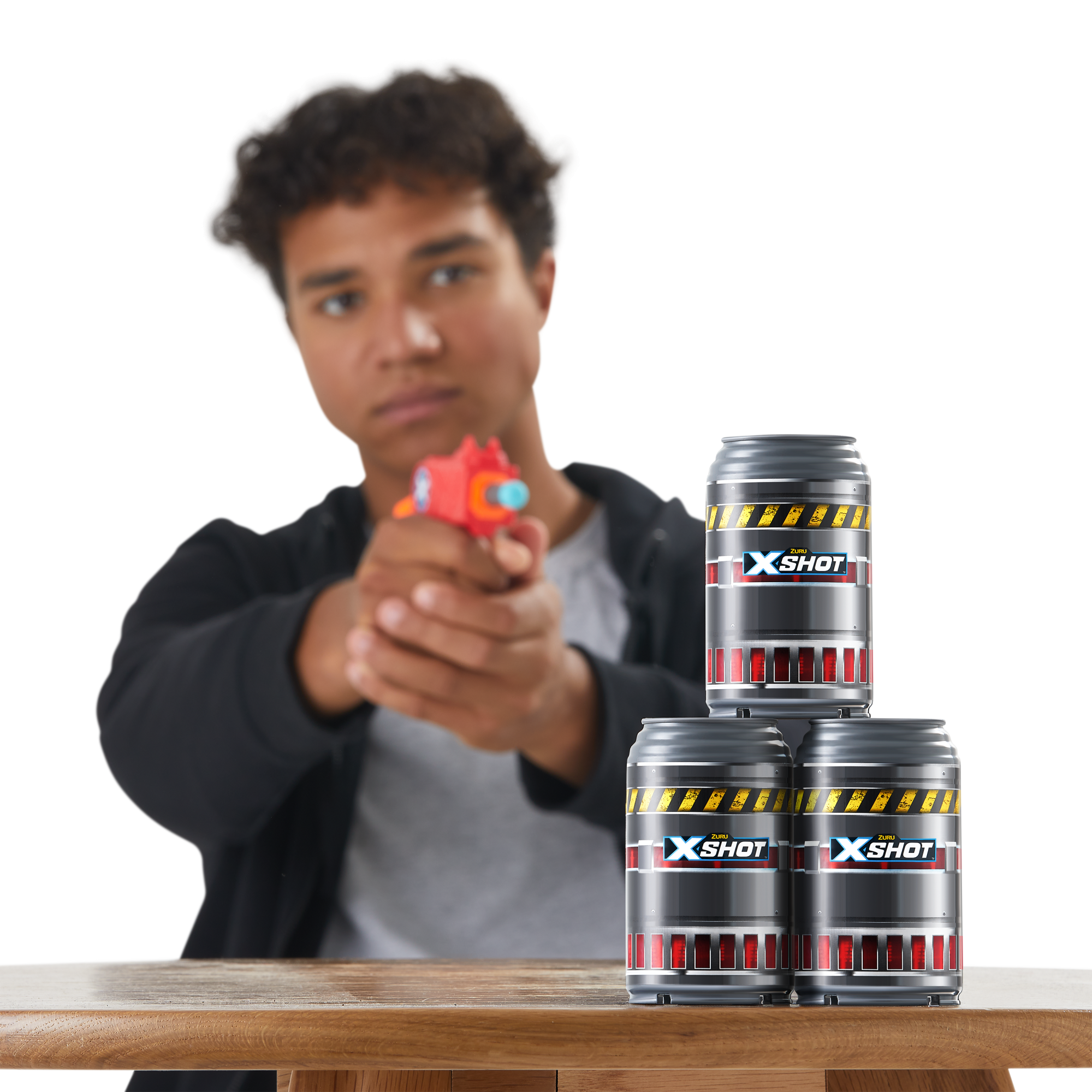 Игровой набор ZURU X-Shot EXCEL Микро ДУО (2 бластера, 3 мишени, 8 снарядов)