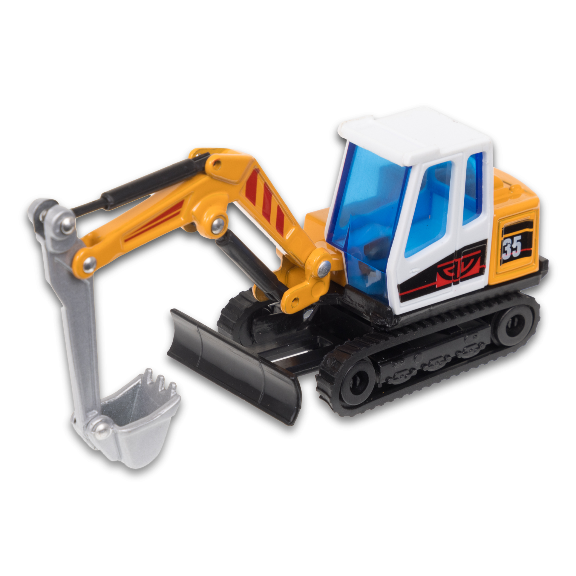 Строительная техника WELLY, 11 см, в асс., дисплей-бокс 24 шт.