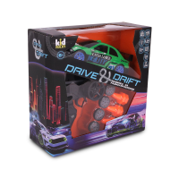 Машинка Р/У Kid Rocks 1:24 Легковая, зеленый, с аксессуарами