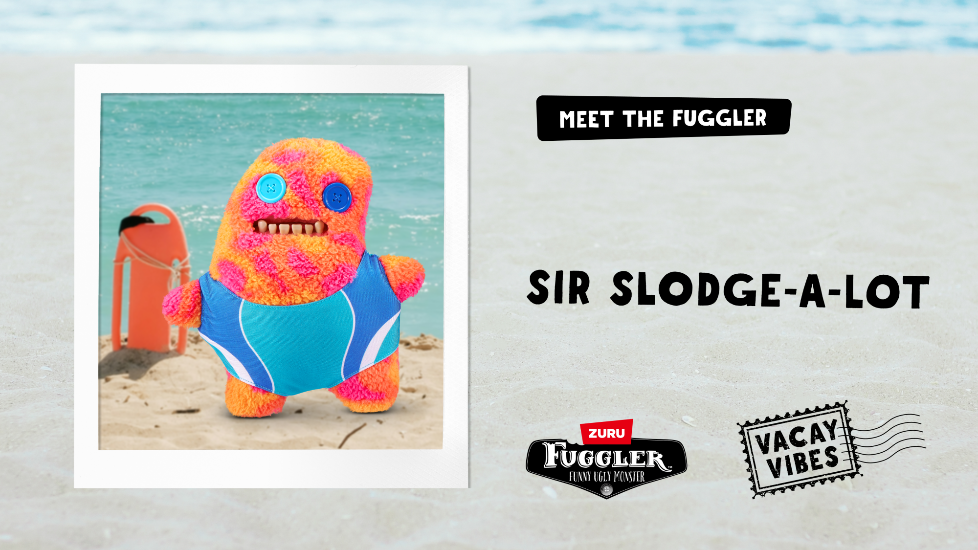 Плюшевая игрушка Zuru Fuggler Sir Splodge A Lot - multi