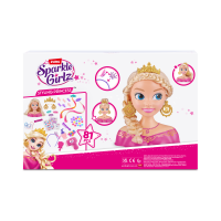 Игровой набор ZURU Sparkle Girlz "Манекен для создания причесок принцессы"