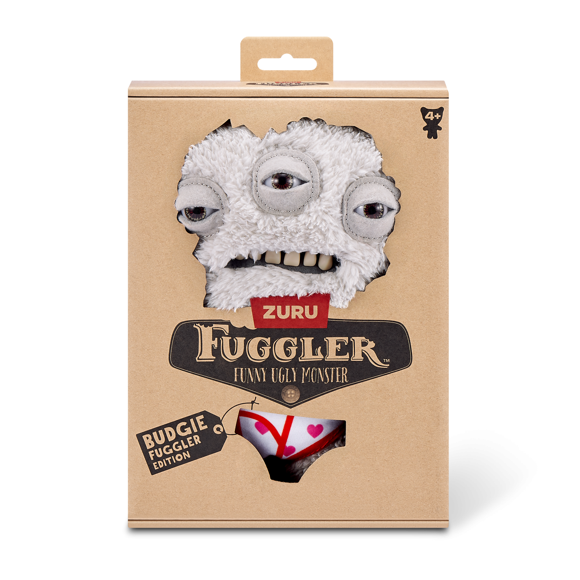 Плюшевая игрушка Zuru Fuggler ANNOYED ALIEN - Grey Плюшевая игрушка Zuru Fuggler ANNOYED ALIEN - Grey