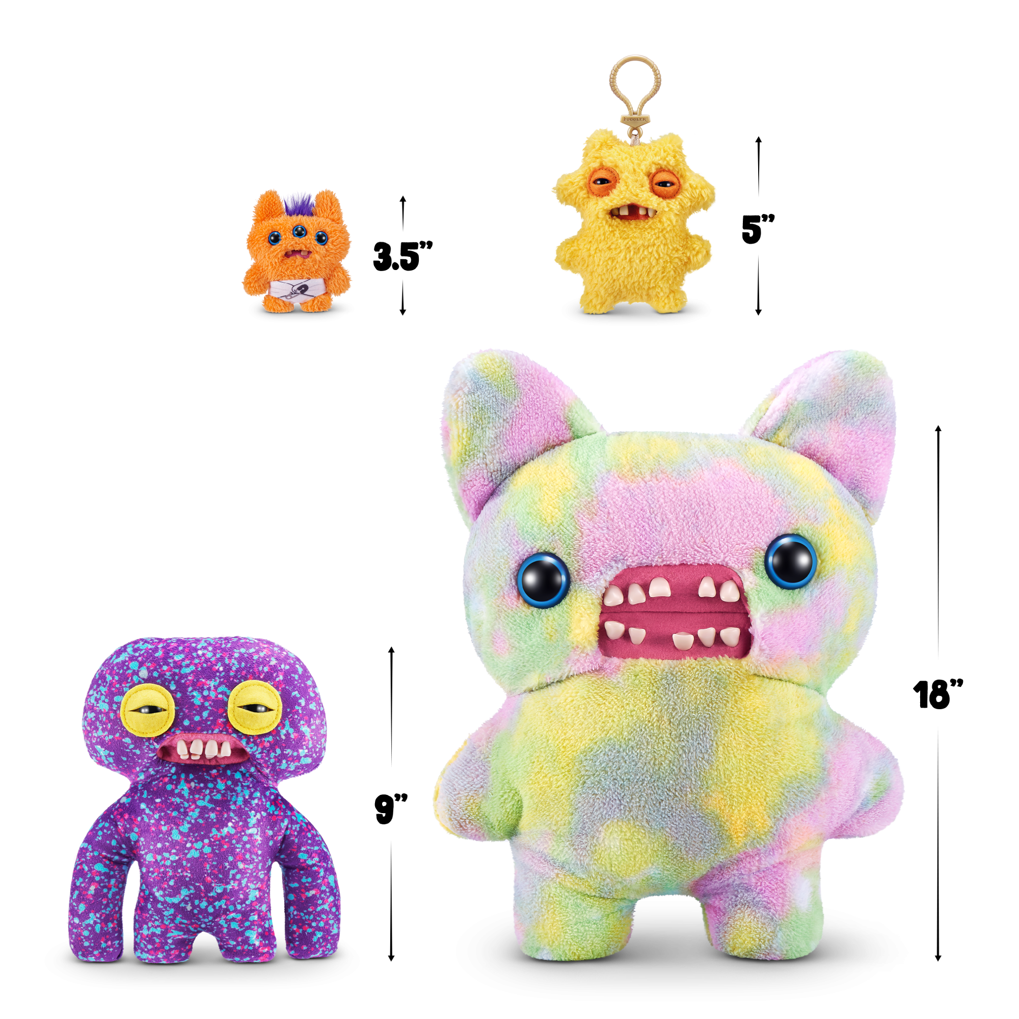 Плюшевая игрушка Zuru Fuggler SQUIDGE - PURPLE