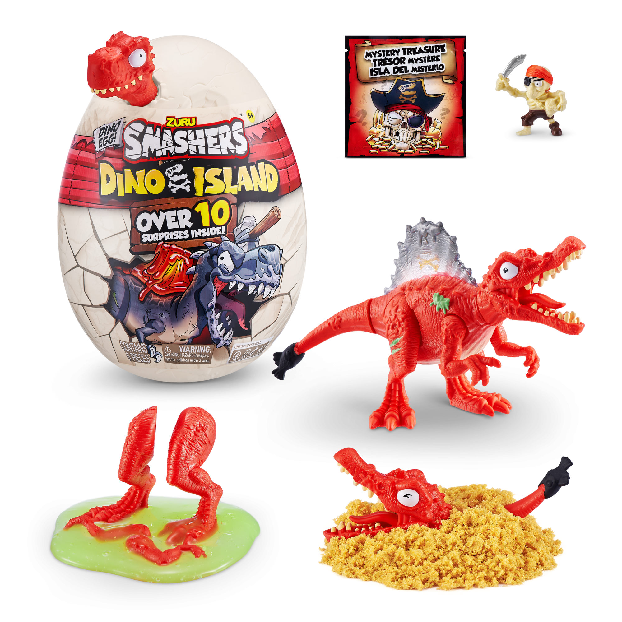 Игрушка Zuru Smashers: "Dino Island", в ассортименте