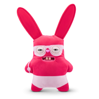 Плюшевая игрушка Zuru Fuggler Rabid Rabbit - red