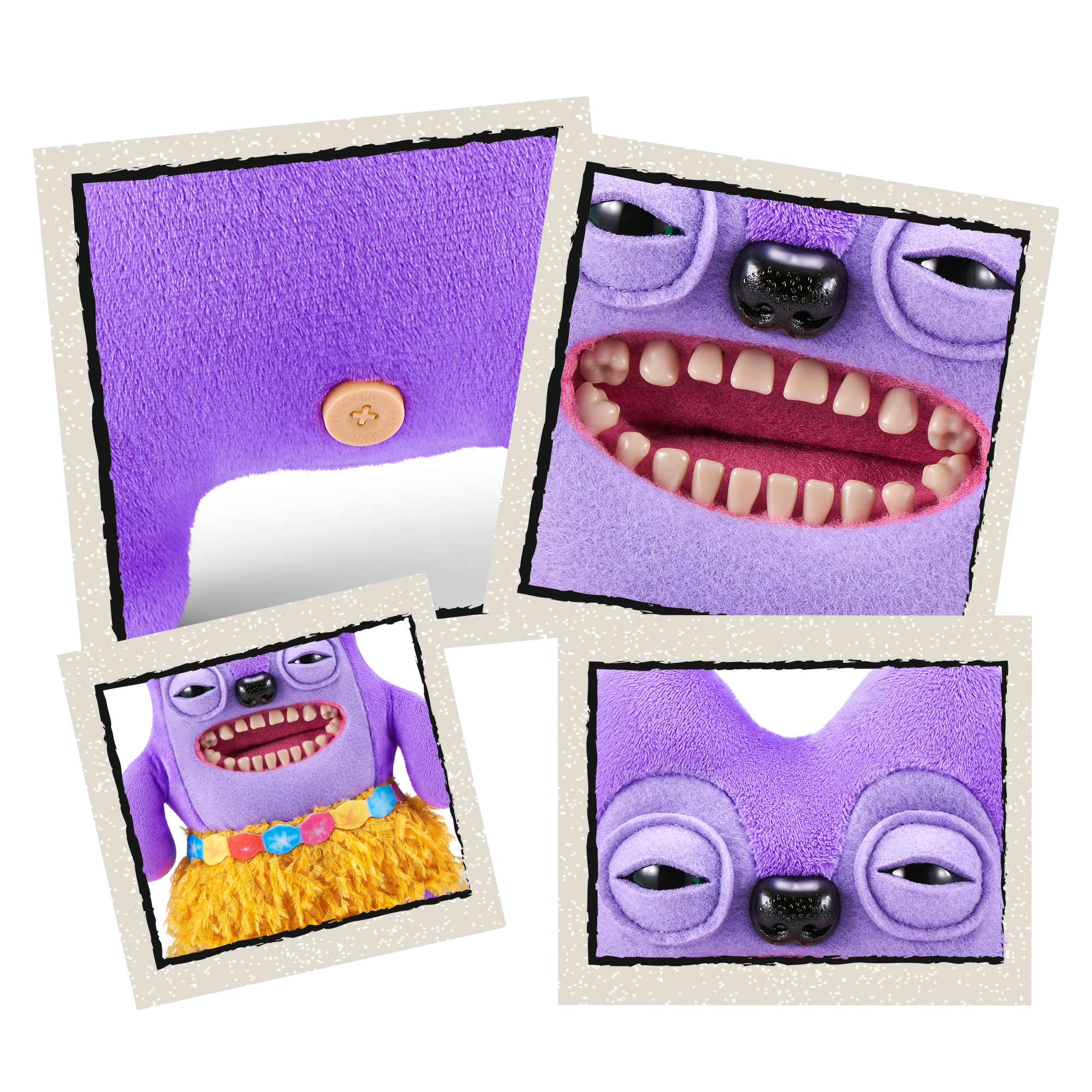 Плюшевая игрушка Zuru Fuggler Greedy Grinner - purple Плюшевая игрушка Zuru Fuggler Greedy Grinner - purple