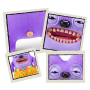 Плюшевая игрушка Zuru Fuggler Greedy Grinner - purple Плюшевая игрушка Zuru Fuggler Greedy Grinner - purple