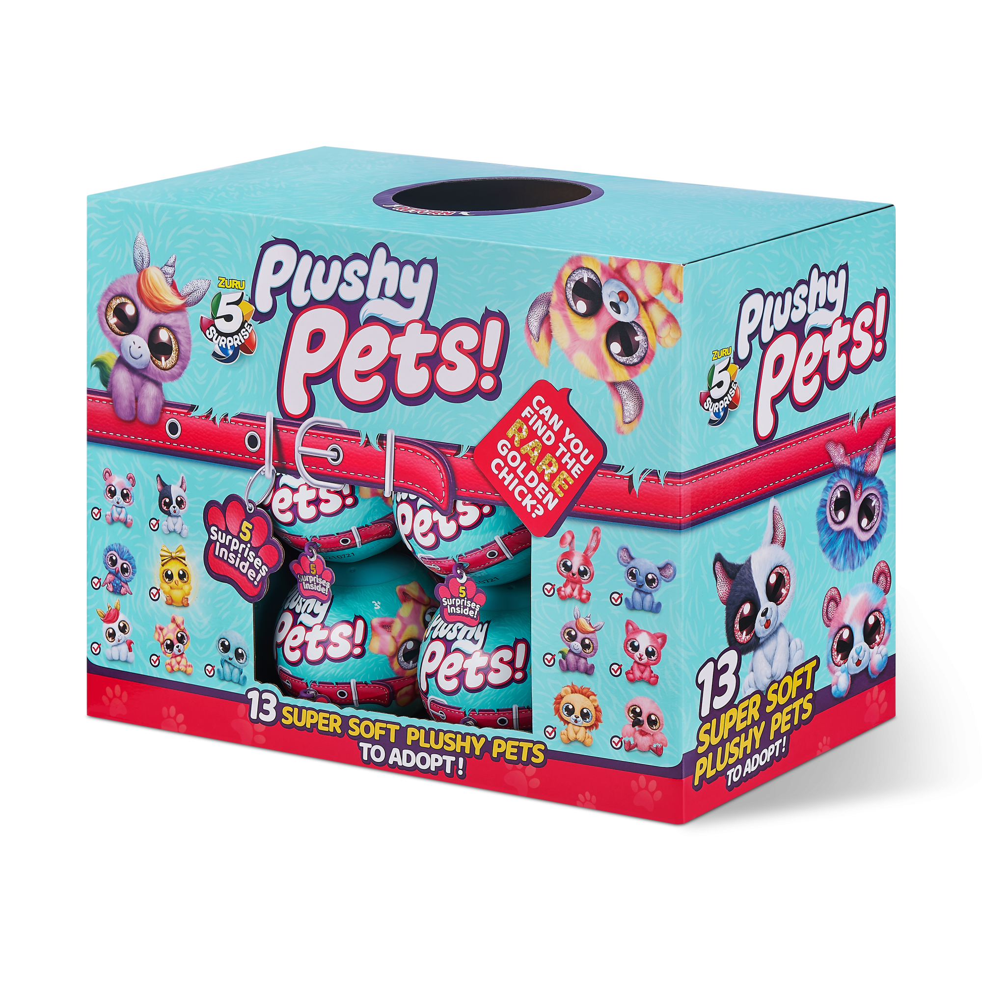 Капсула-сюрприз ZURU 5 Surprise "Плюшевые питомцы" S1 с акс. в асс., дисплей-бокс 24шт. Капсула-сюрприз ZURU 5 Surprise "Плюшевые питомцы" S1 с акс. в асс., дисплей-бокс 24шт.