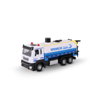 Игрушка-поливомоечная машина KID ROCKS, масштаб 1:32, со звуком и светом, пружин. механизм