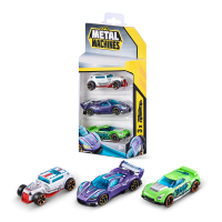 Набор машинок ZURU Metal Machines в асс., 3шт.