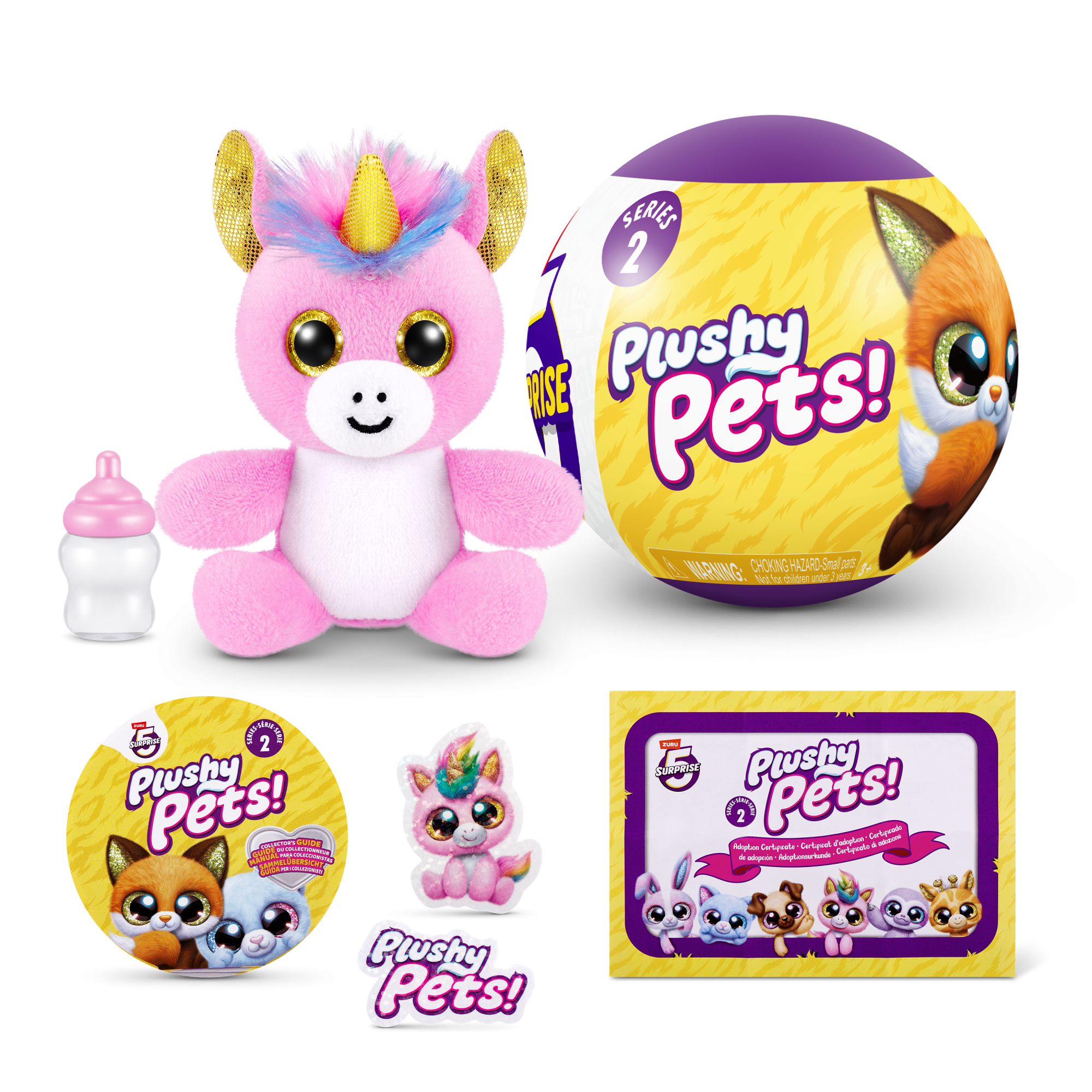 ZURU 5 Surprise "Плюшевые питомцы" S2 с акс. игрушка-сюрприз, дисплей-бокс 13шт.