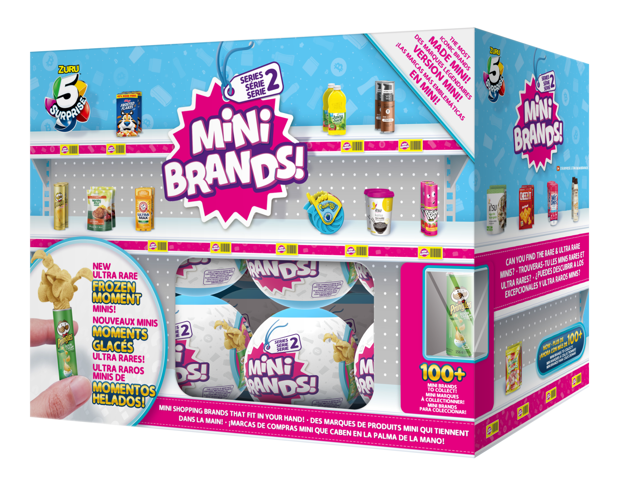 Капсула-сюрприз ZURU 5 Surprise "Мини-бренды" S2 с акс. в асс., дисплей-бокс 24шт.