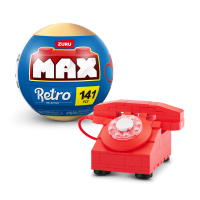 Игровой набор конструктор ZURU MAX Premium Retro Building Bricks Collection (до 221 детали)