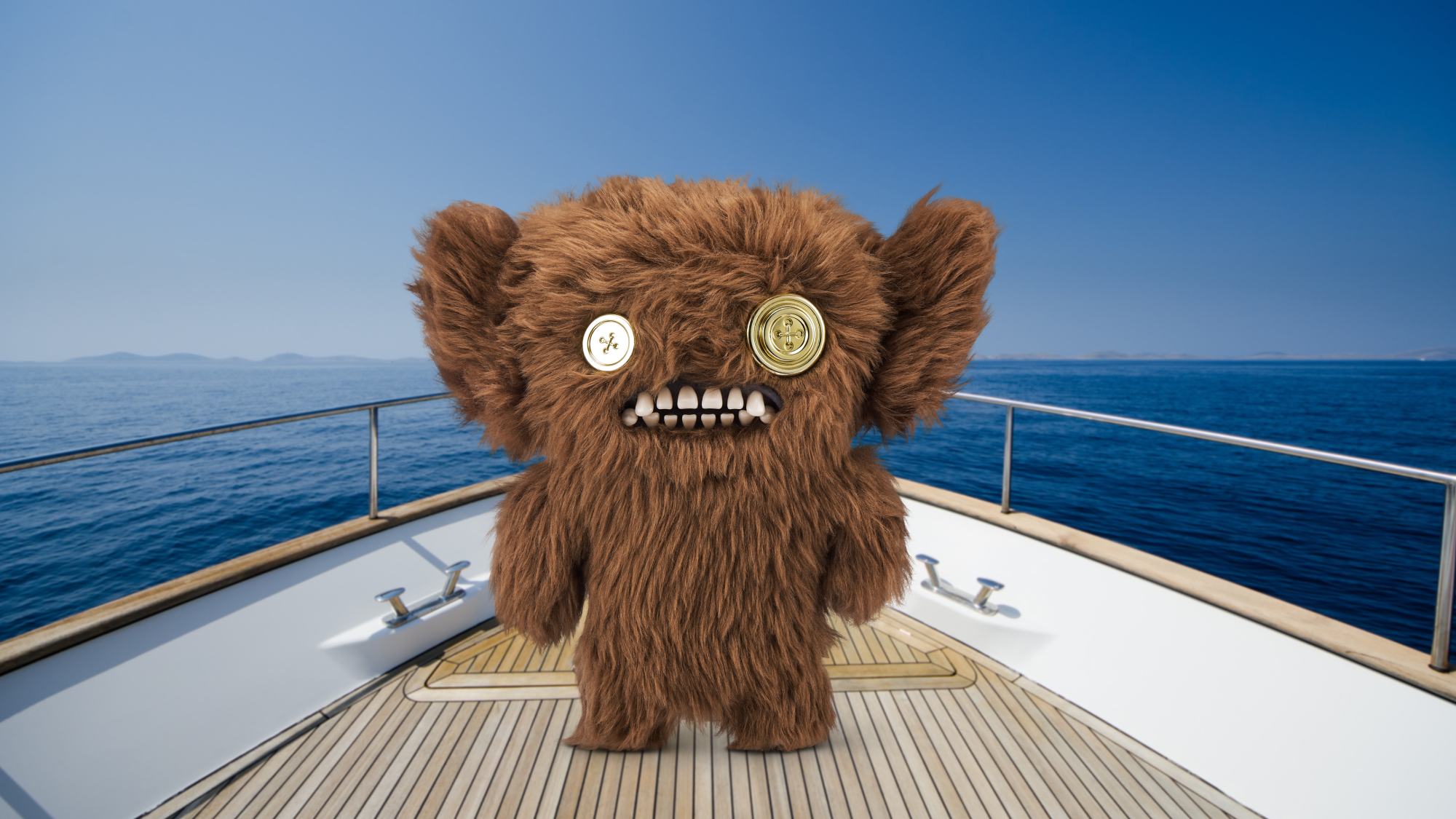 Плюшевая игрушка Zuru Fuggler Grumpy Grumps - Eyes