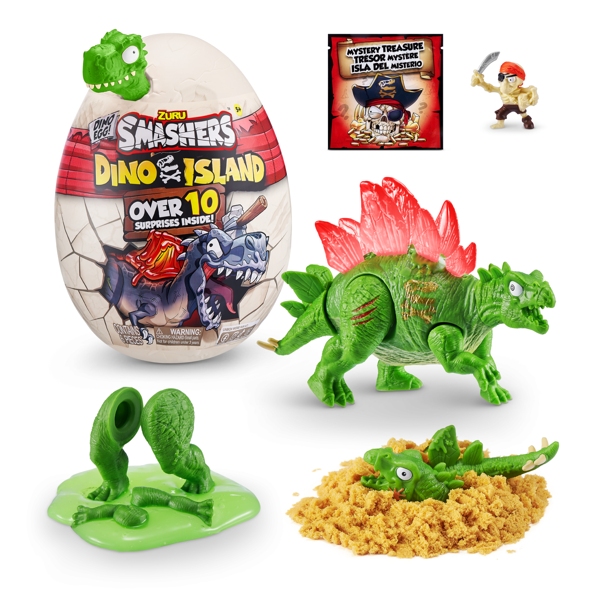 Игрушка Zuru Smashers: "Dino Island", в ассортименте