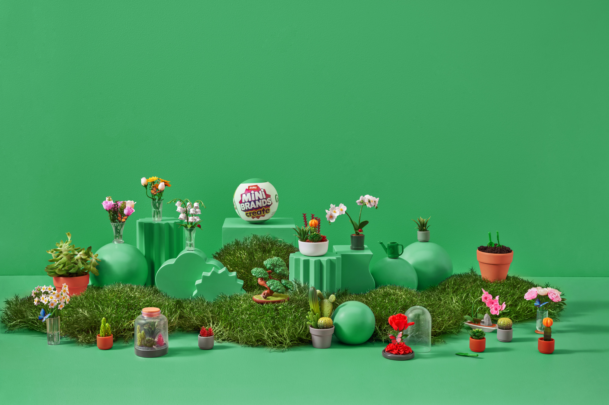 Игровой набор ZURU Mini Create Garden Capsule «Шар-сюрприз» в непрозрачной упаковке