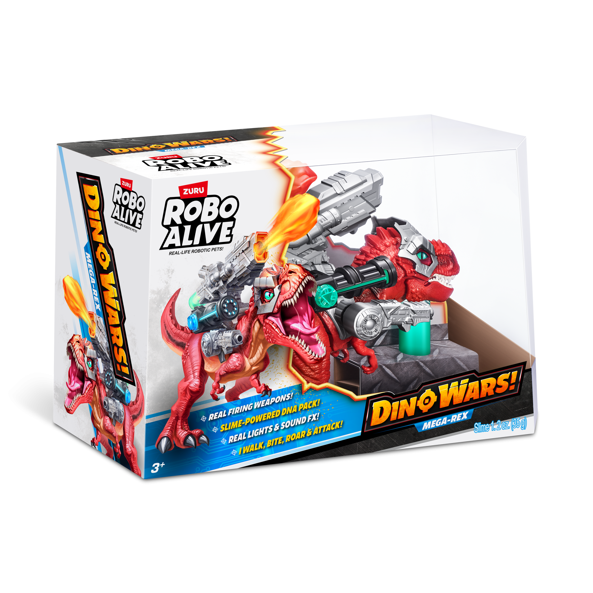 Игрушка ZURU Robo Alive интерактивная Гигантский Боевой Ти-рекс S1