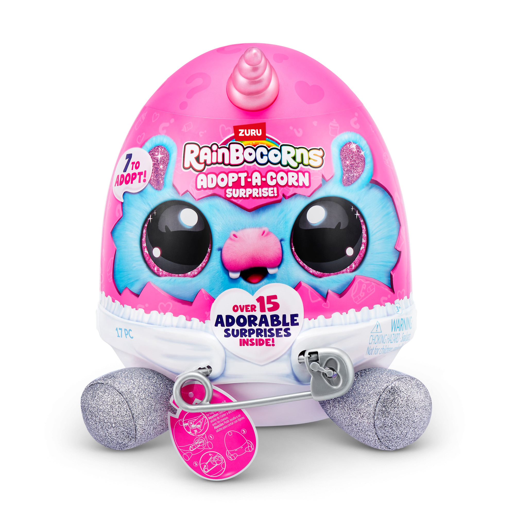 Игровой набор-сюрприз ZURU Rainbocorns Adopt-a-corn  S1 с акс. в асс., малый Игровой набор-сюрприз ZURU Rainbocorns Adopt-a-corn  S1 с акс. в асс., малый