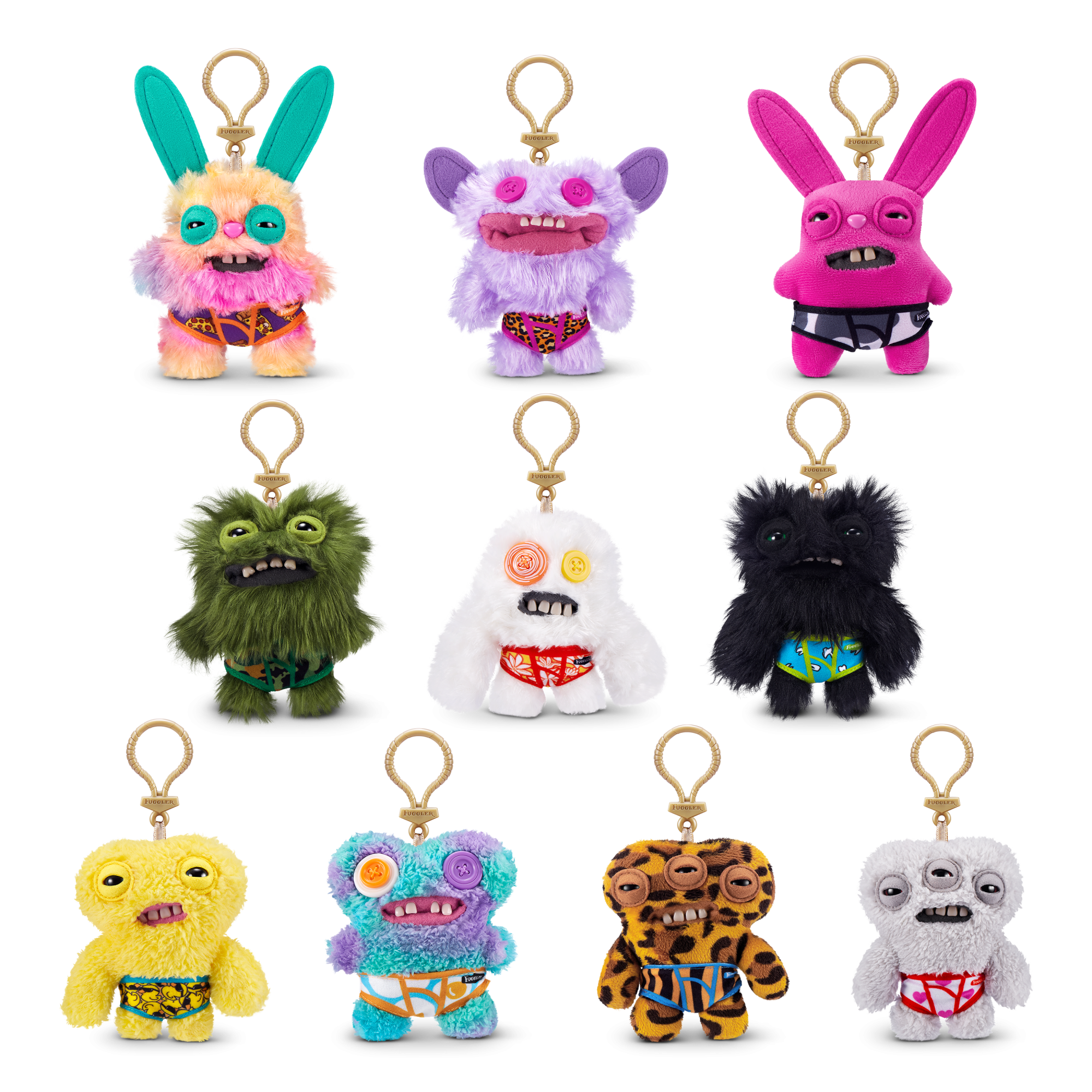 Плюшевая игрушка Zuru Fuggler Key Rings, в асс.