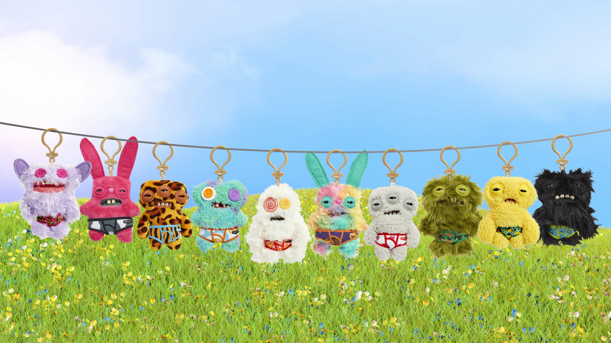 Плюшевая игрушка Zuru Fuggler Key Rings, в асс.