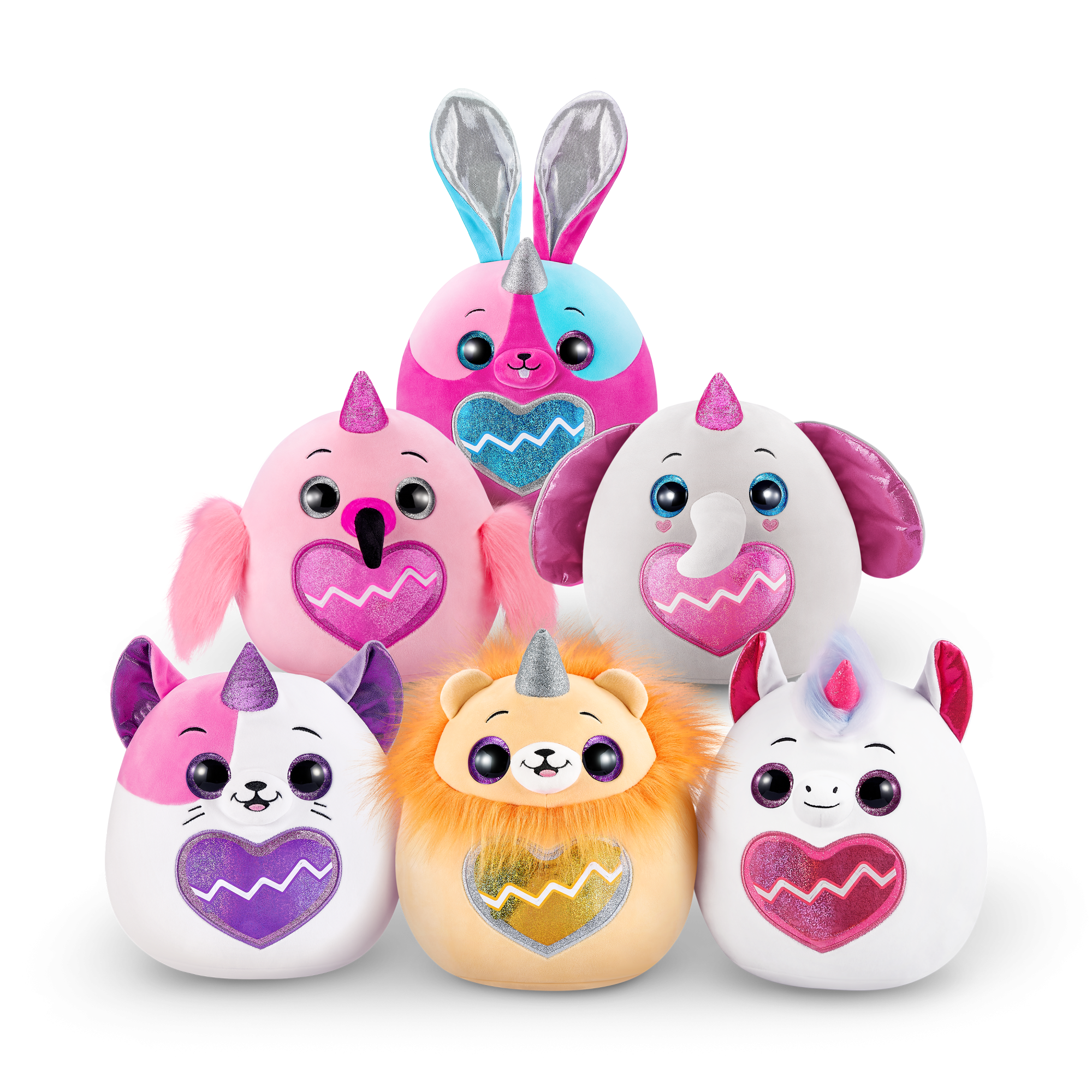 Игровой набор-сюрприз ZURU Rainbocorns Eggzania S1 с акс. в асс.