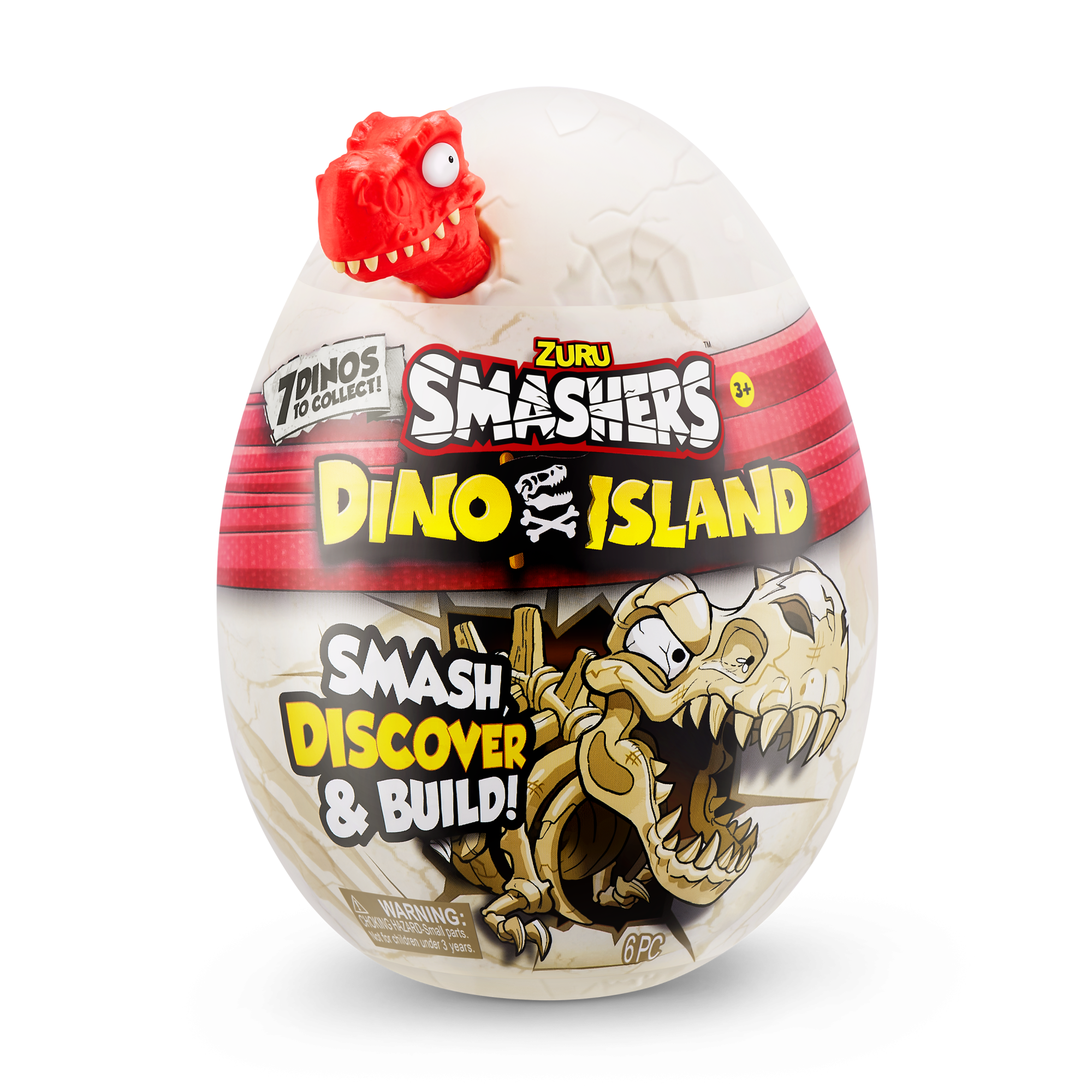 Игрушка Zuru Smashers: "Dino Island" Nano Egg, в ассортименте