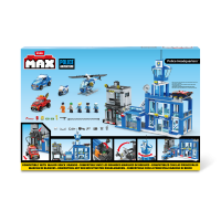 Конструктор ZURU MAX "Городские приключения" Полицейский участок S1, 889 дет.