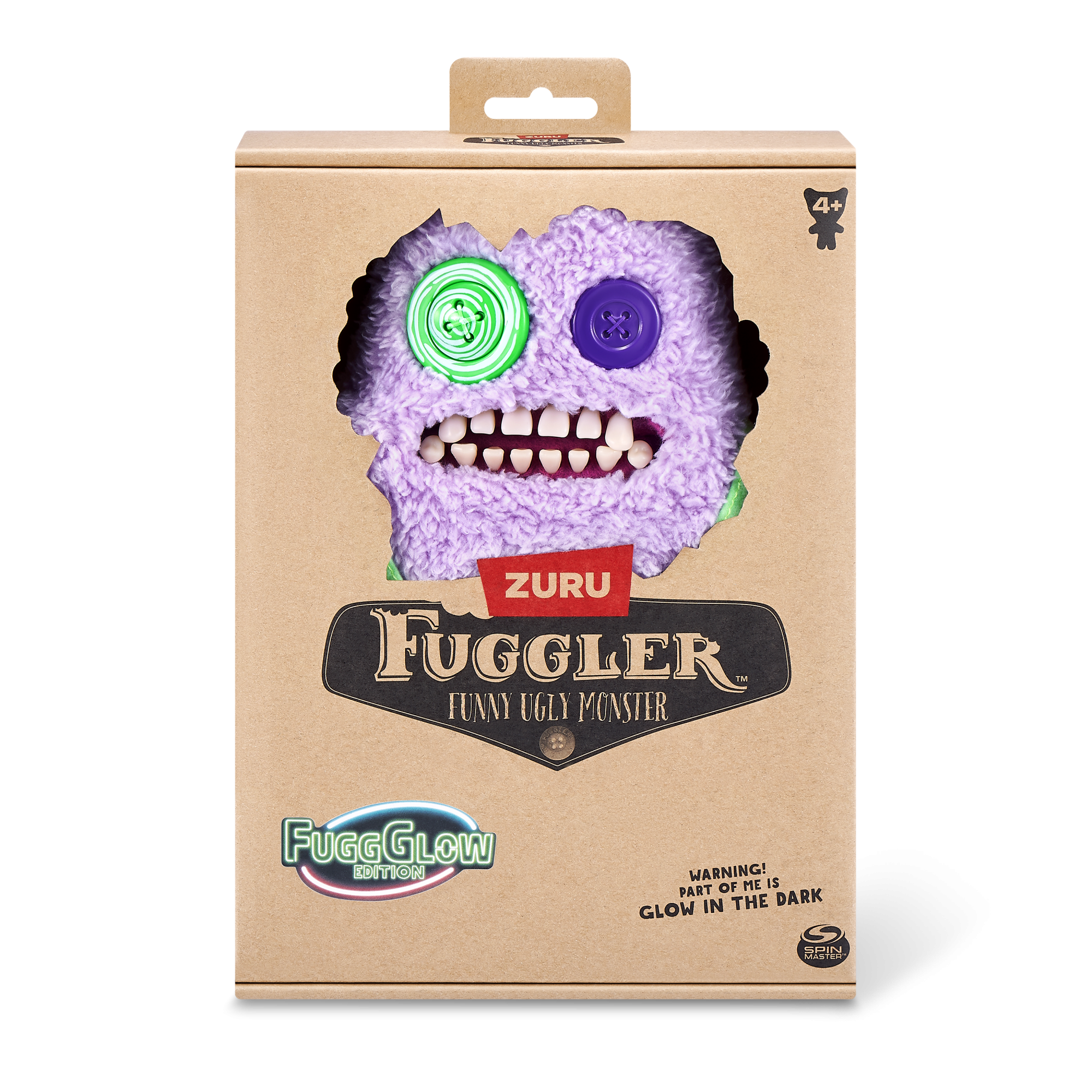 Плюшевая игрушка Zuru Fuggler Glow - Sasquoosh - Lilac