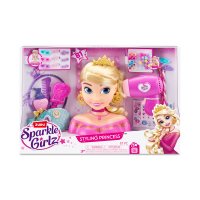 Игровой набор ZURU Sparkle Girlz "Манекен для создания причесок принцессы"