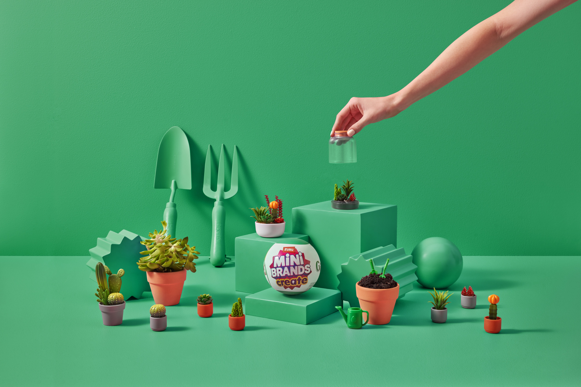 Игровой набор ZURU Mini Create Garden Capsule «Шар-сюрприз» в непрозрачной упаковке