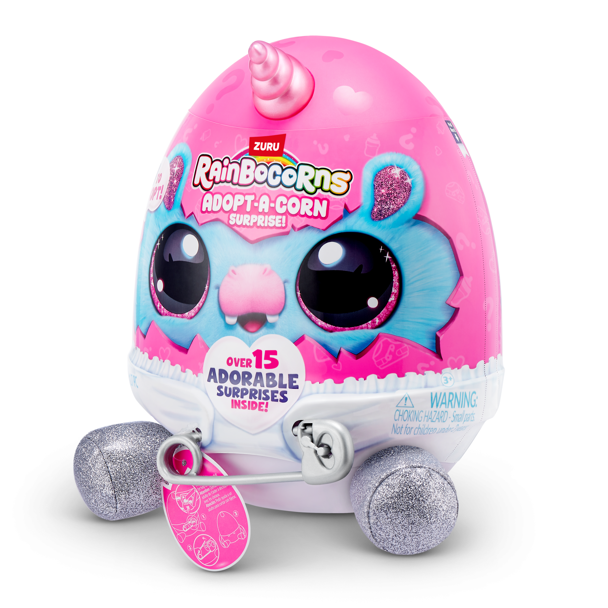 Игровой набор-сюрприз ZURU Rainbocorns Adopt-a-corn  S1 с акс. в асс., малый Игровой набор-сюрприз ZURU Rainbocorns Adopt-a-corn  S1 с акс. в асс., малый