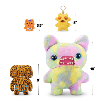 Плюшевая игрушка Zuru Fuggler ANNOYED ALIEN  Leopard