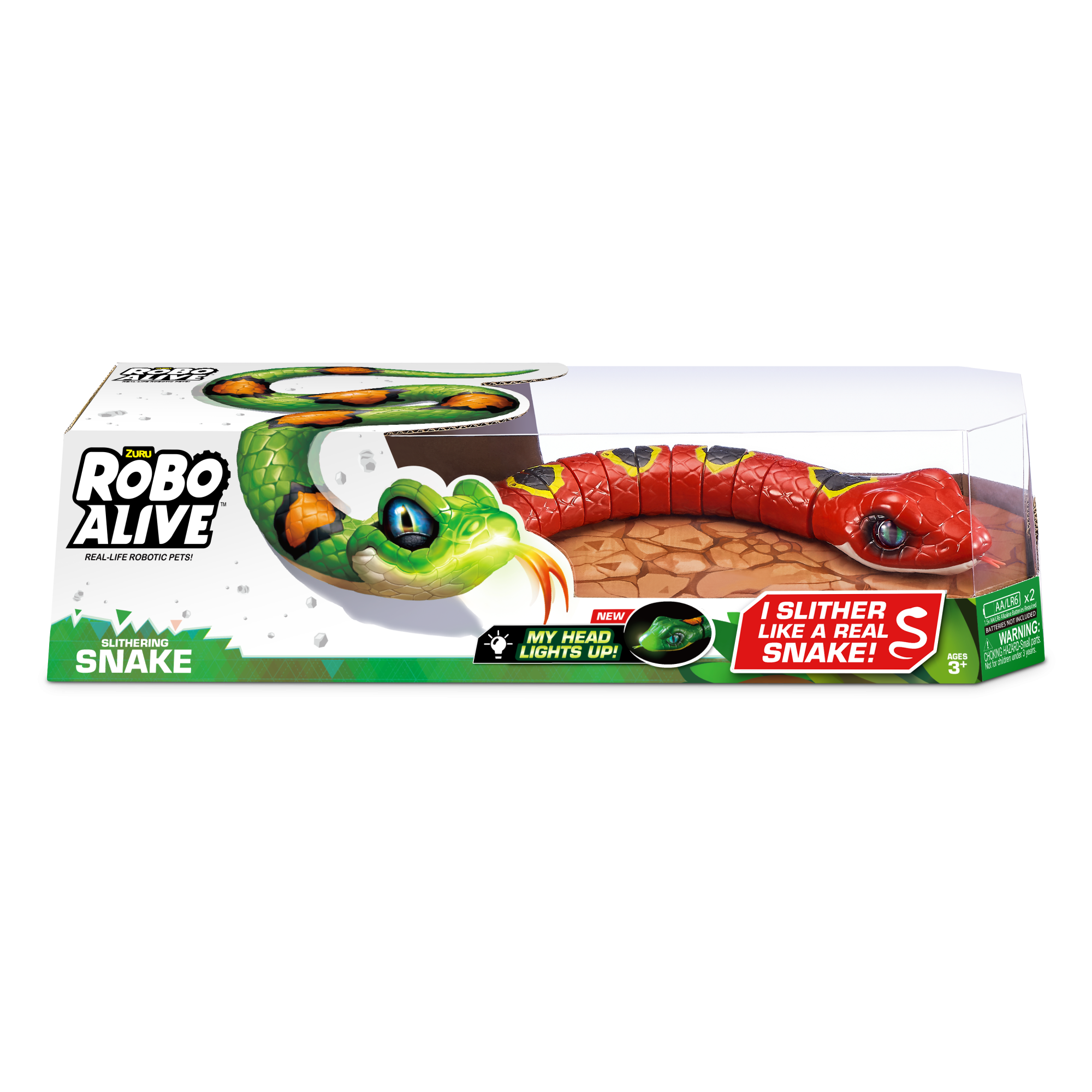 Игрушка ZURU Robo Alive интерактивная Змея в асс.
